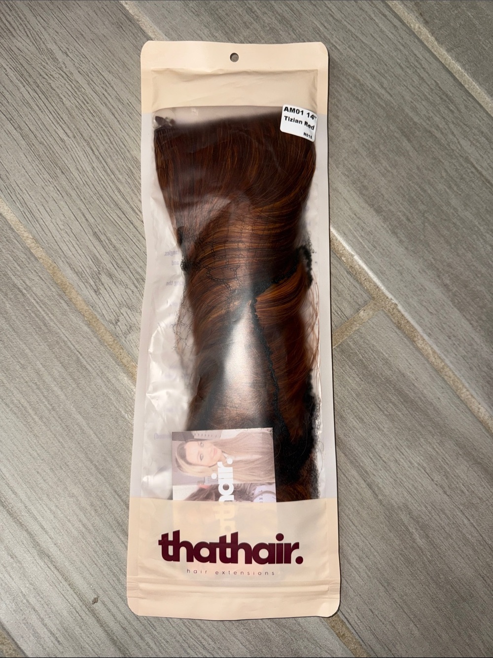 Thathair Women’s Hair Extensions - Tizian Red Auburn